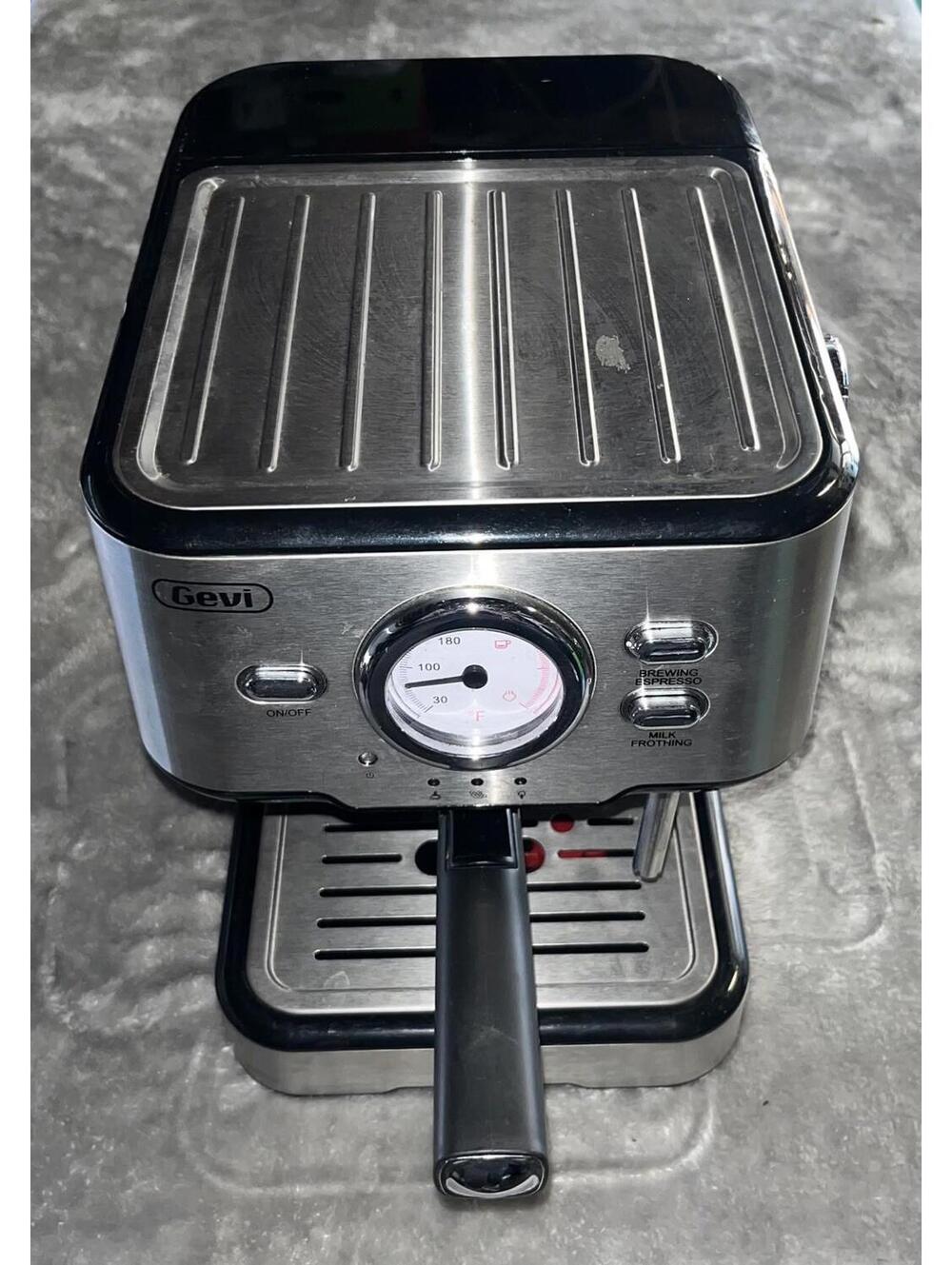 Gevi GECME403L-U Espresso Machine with steamer 15 Bar Cappuccino Coffee Maker